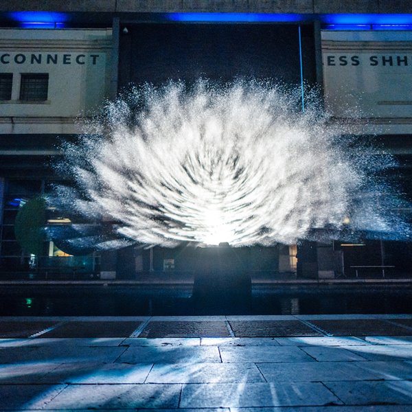 Festival de la luz ilumina el Poblenou