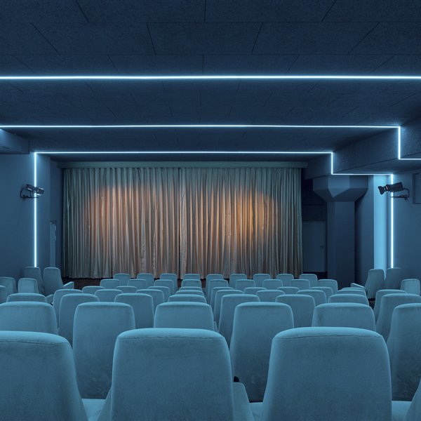 ¿Sala de cine o galería de arte?
