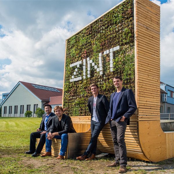 El grupo de diseñadores creadores del CityTree 