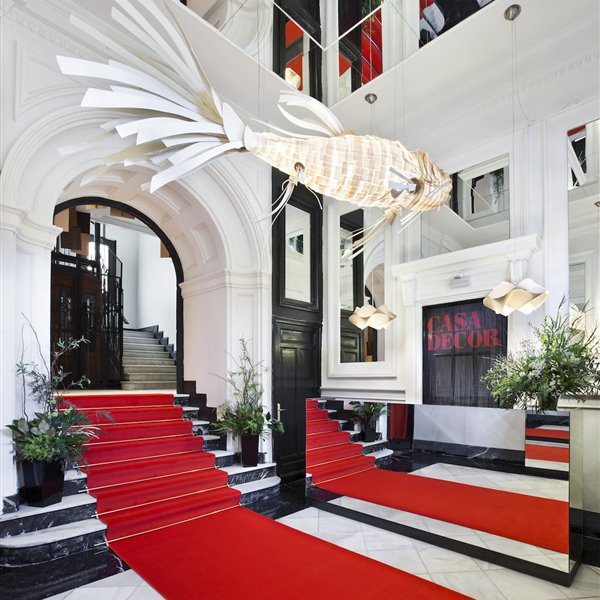 Espacio Black Note en Casa Decor, por LZF Lamps y Ramón Esteve.