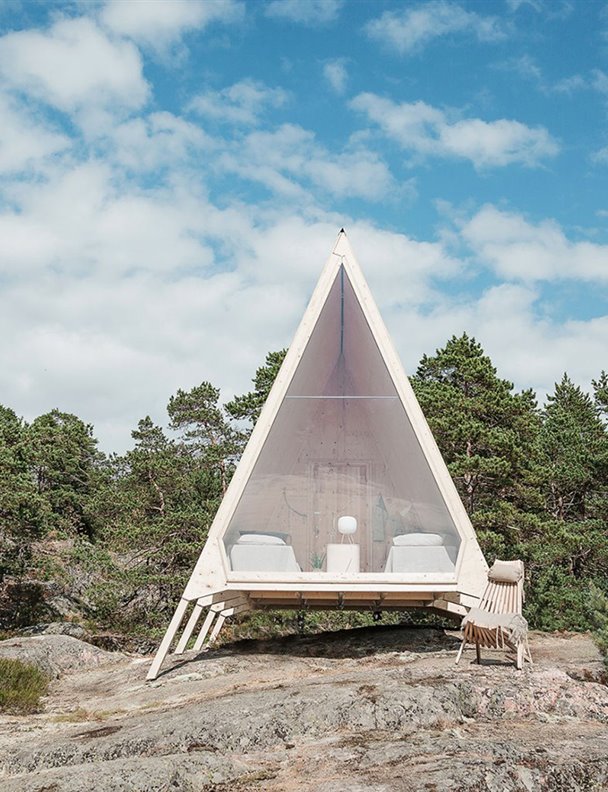 Así construyen en Finlandia una auténtica cabaña sostenible