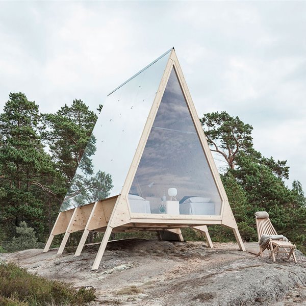 Así construyen en Finlandia una auténtica cabaña sostenible