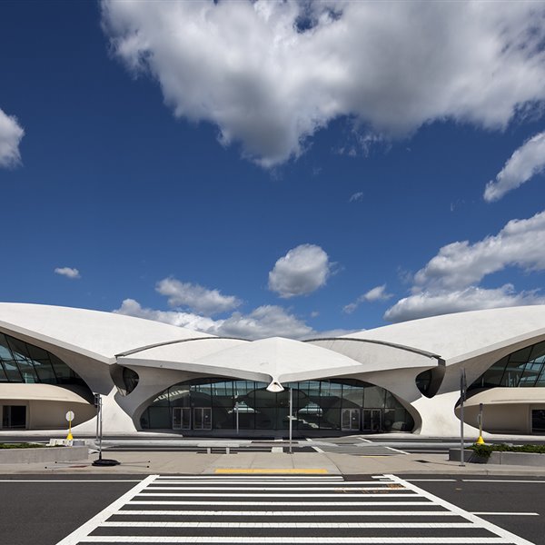 Exterior del TWA Flight Center.