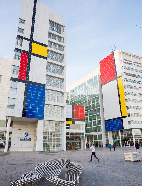Holanda se pinta de Mondrian