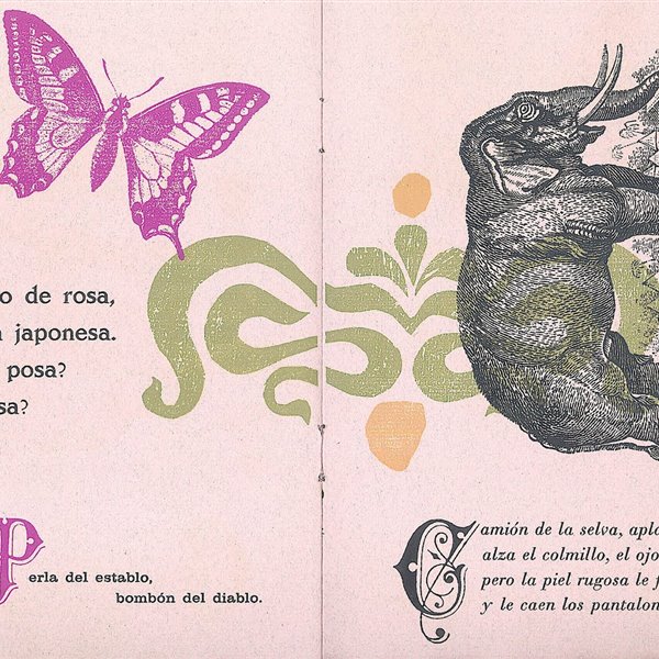 Fueron 12 paginitas dispuestas en 3 dípticos
