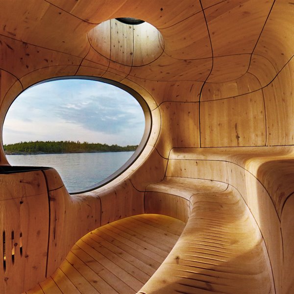 Saunas espectaculares para reírse del frío