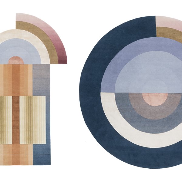 Mae Engelger ha recurrido a la geometría en su colección para CC-Tapis