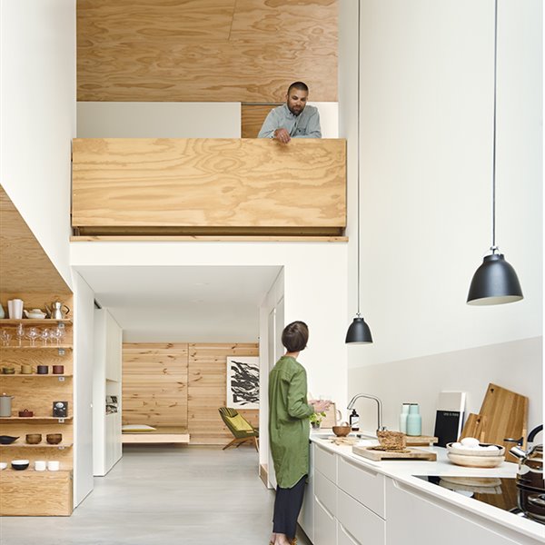 Una casa al estilo Rosalía, con altura