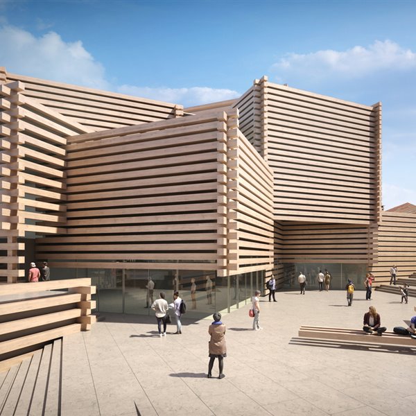 Kengo Kuma crea el Museo de Arte Moderno Odunpazari en Turquía