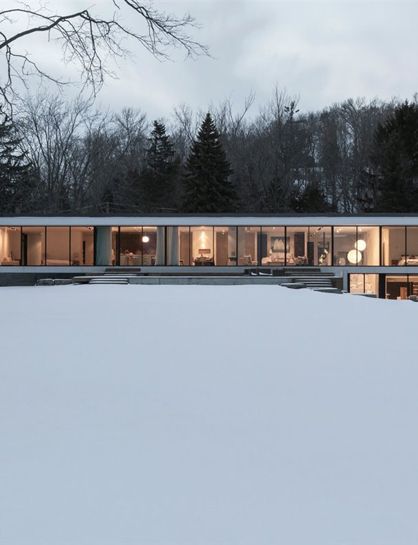 Modernidad junto al lago Ontario