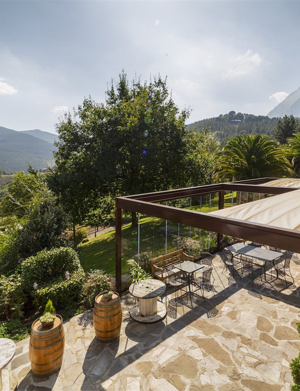 Gastronomía y paisaje, un lujo a cubierto