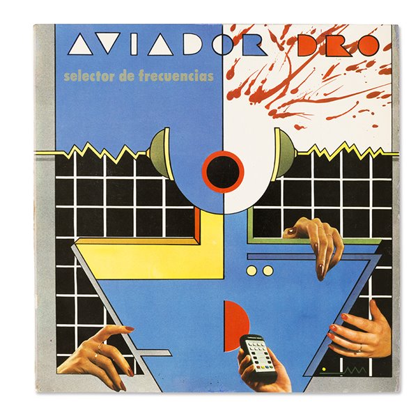  Portada del maxisingle Selector de frecuencias de Aviador Dro, Montxo Algora