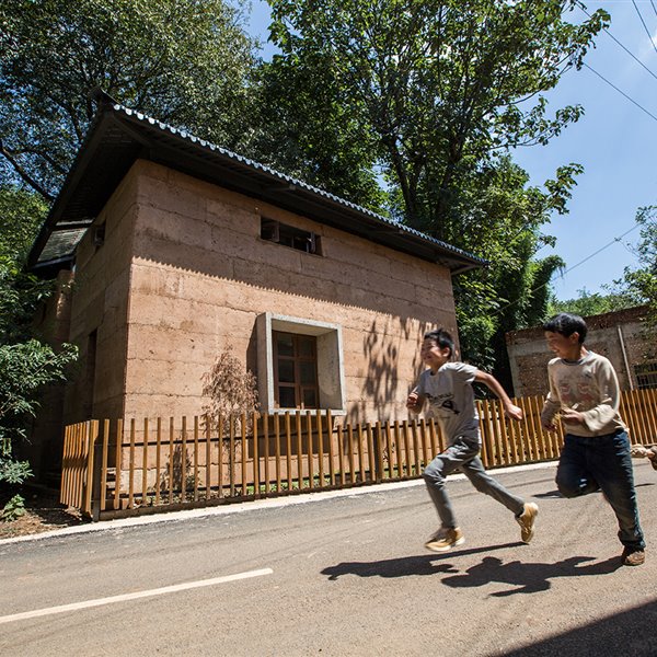 Prototipo de casa para la reconstrucción de la ciudad de Guangming, de la Universidad China de Hong Kong