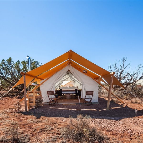 Under Canvas glamping