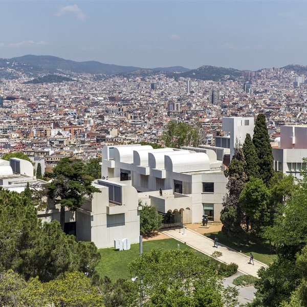 Vistas de la Fundación Miró.