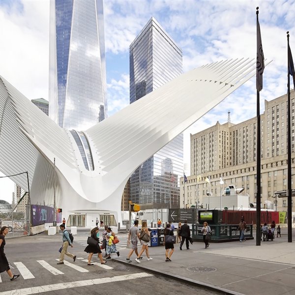 WTC Transportation Hub, de Santiago Calatrava