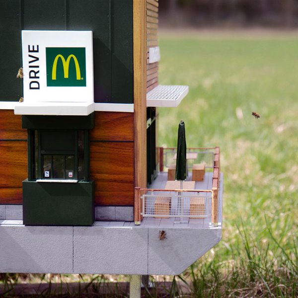 Jamás podrás entrar en el McDonald’s más pequeño del mundo