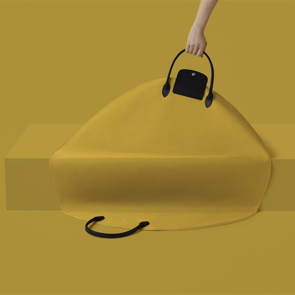 Nendo reinterpreta el bolso Le Pliage de Longchamp