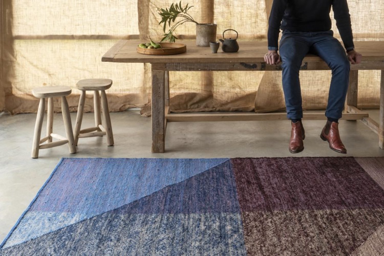 Alfombra diseñada por Mathias Hahn para nanimarquina