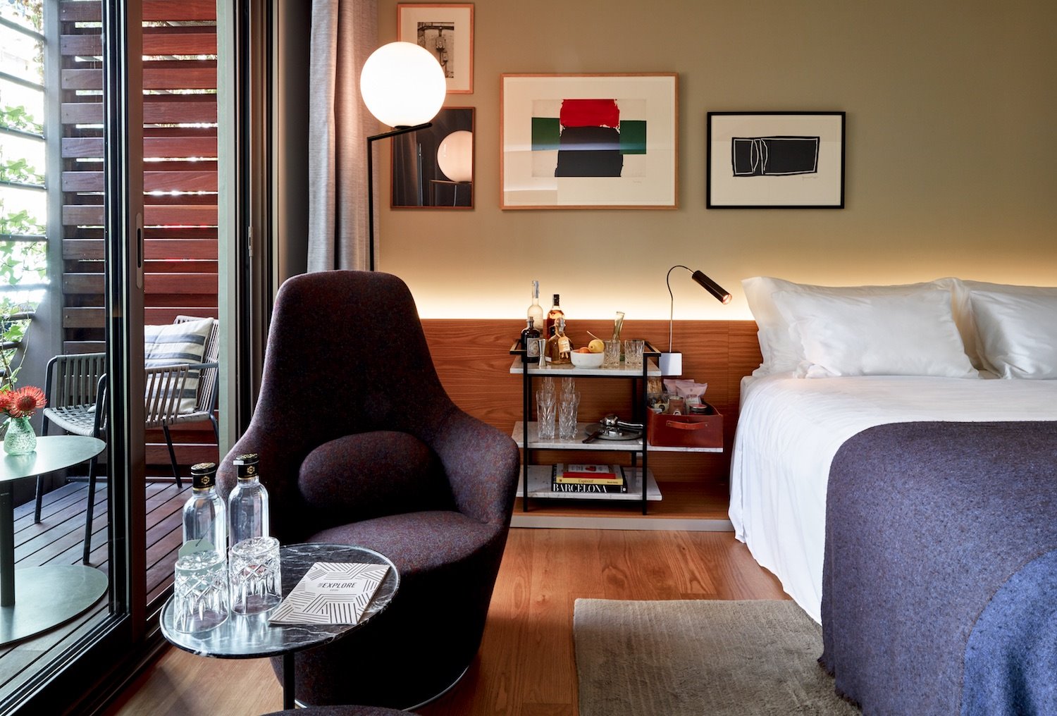 Habitación del Hotel Sir Victor en Barcelona