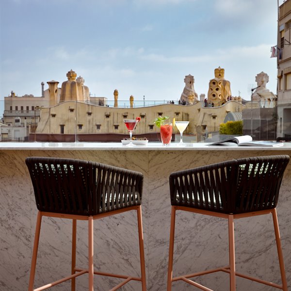 Vistas desde The Rooftop en el hotel Sir Victor.