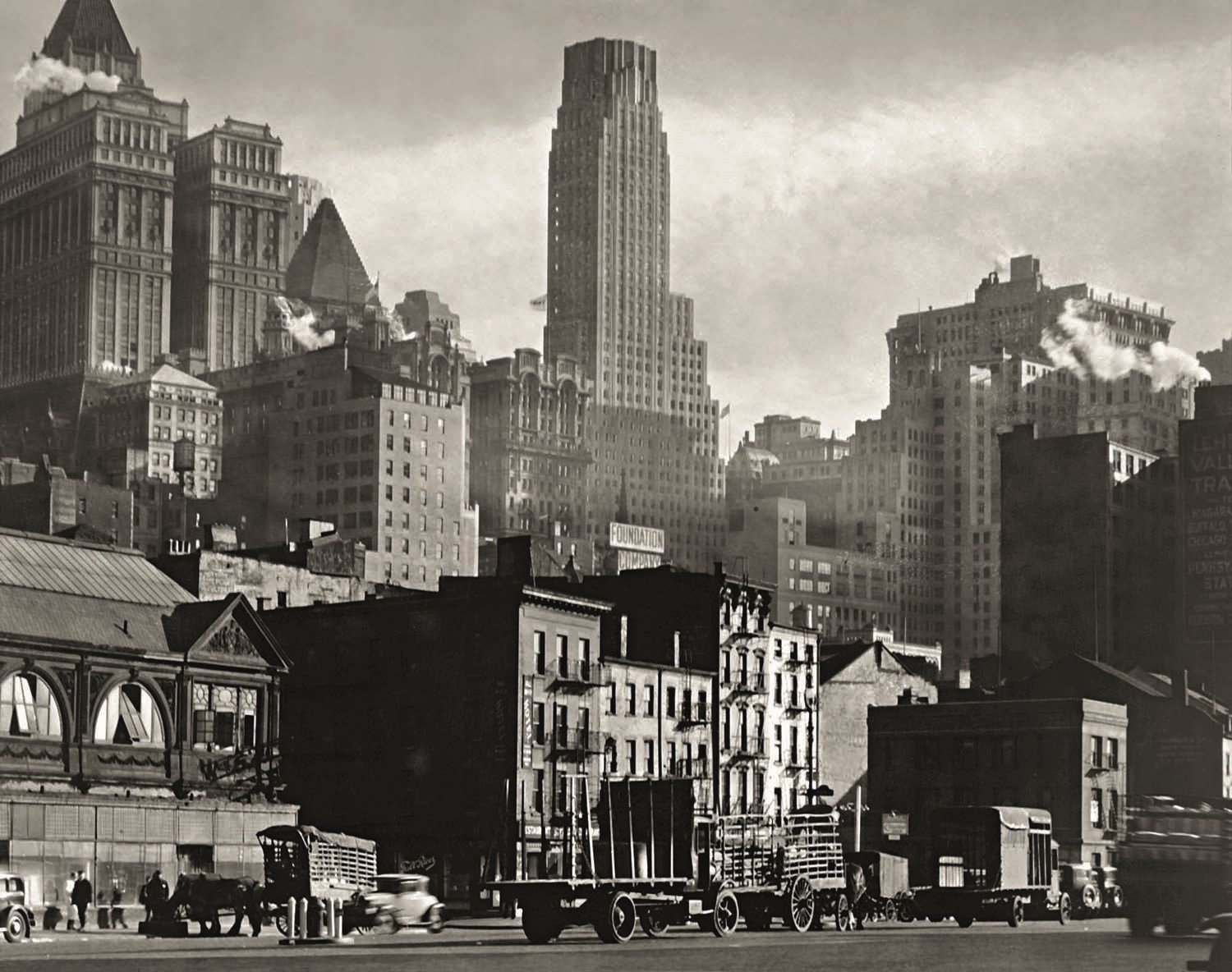  West Street, 1932, de Berenice Abbott.