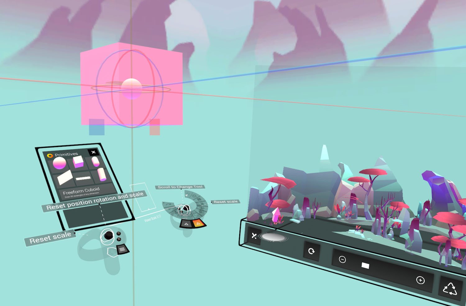 EditorXR uno de los primeros proyectos de Unity copia