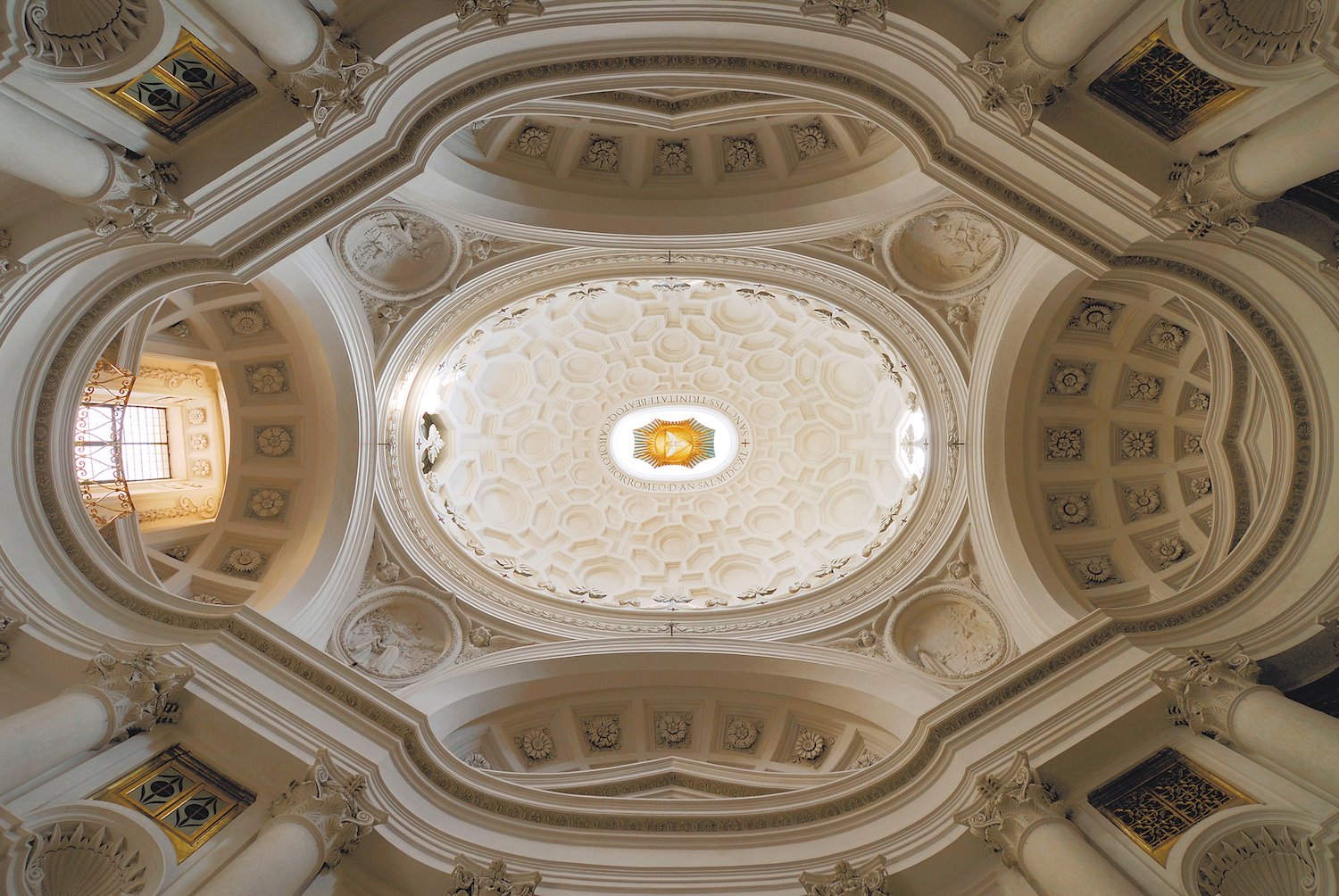 San Carlo alle Quattro Fontane, de Francesco Borromini.