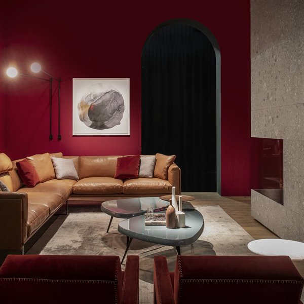 La fibra de manzana sustituye al cuero en este sofá de Philippe Starck para Cassina