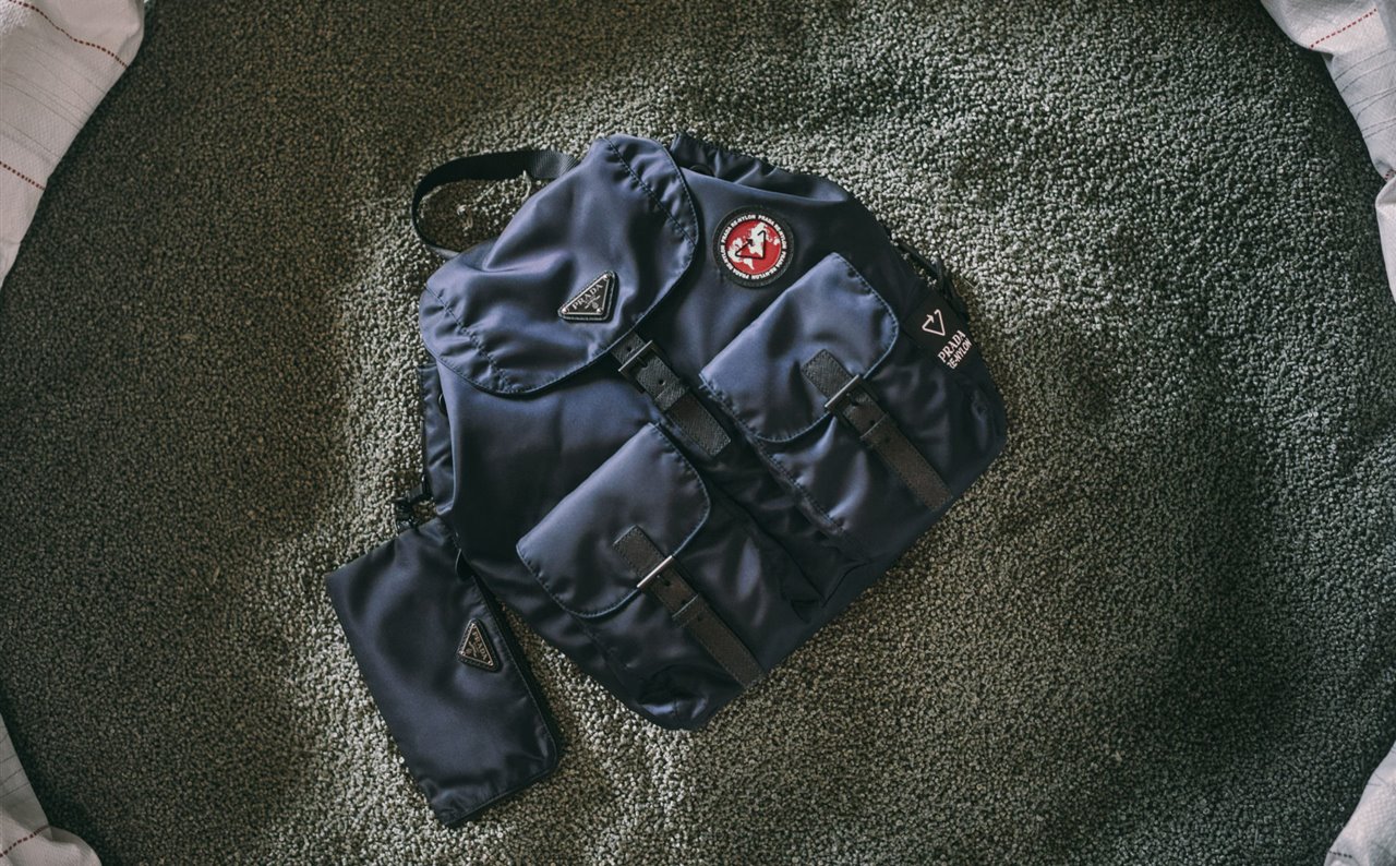 Mochila Econyl, de Prada. 