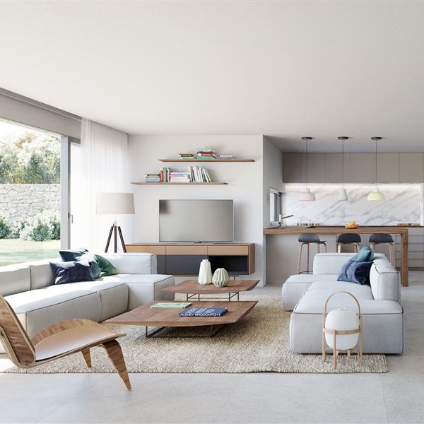 Una casa prefabricada que acumula energía