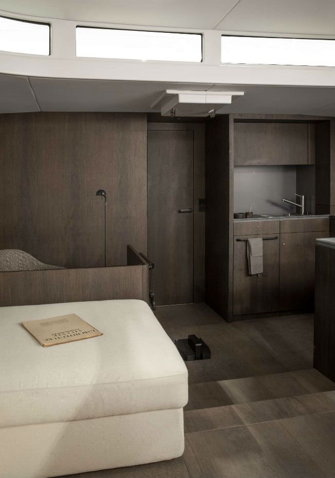 Yate Bella, con diseño de Norm Architects para MS Yachtbau.
