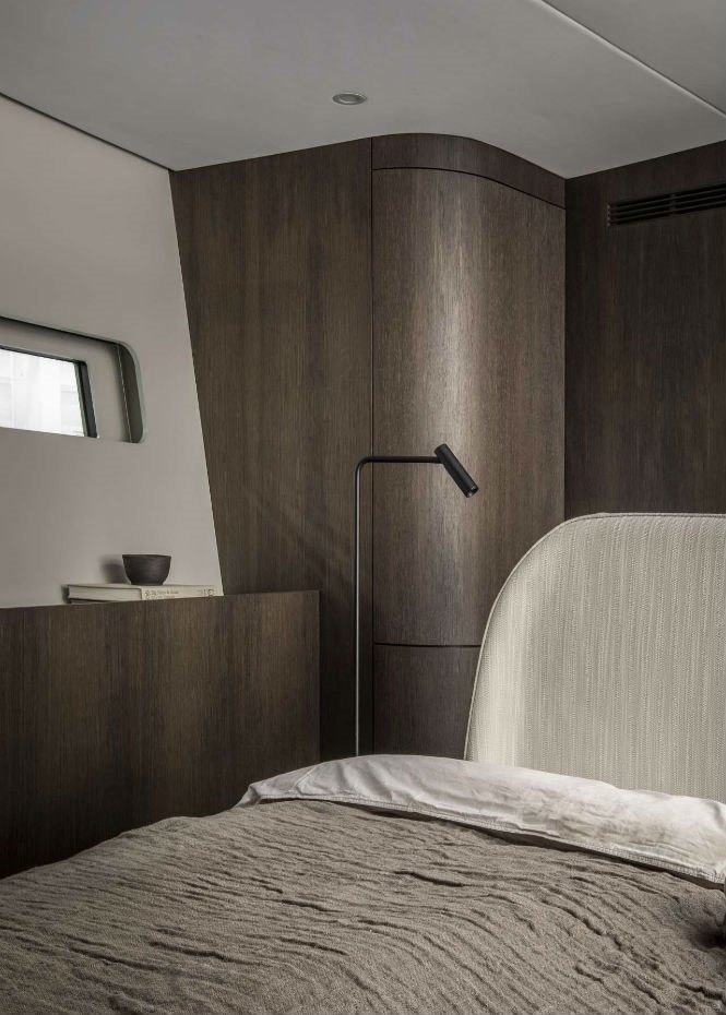 Yate Bella, con diseño de Norm Architects para MS Yachtbau.