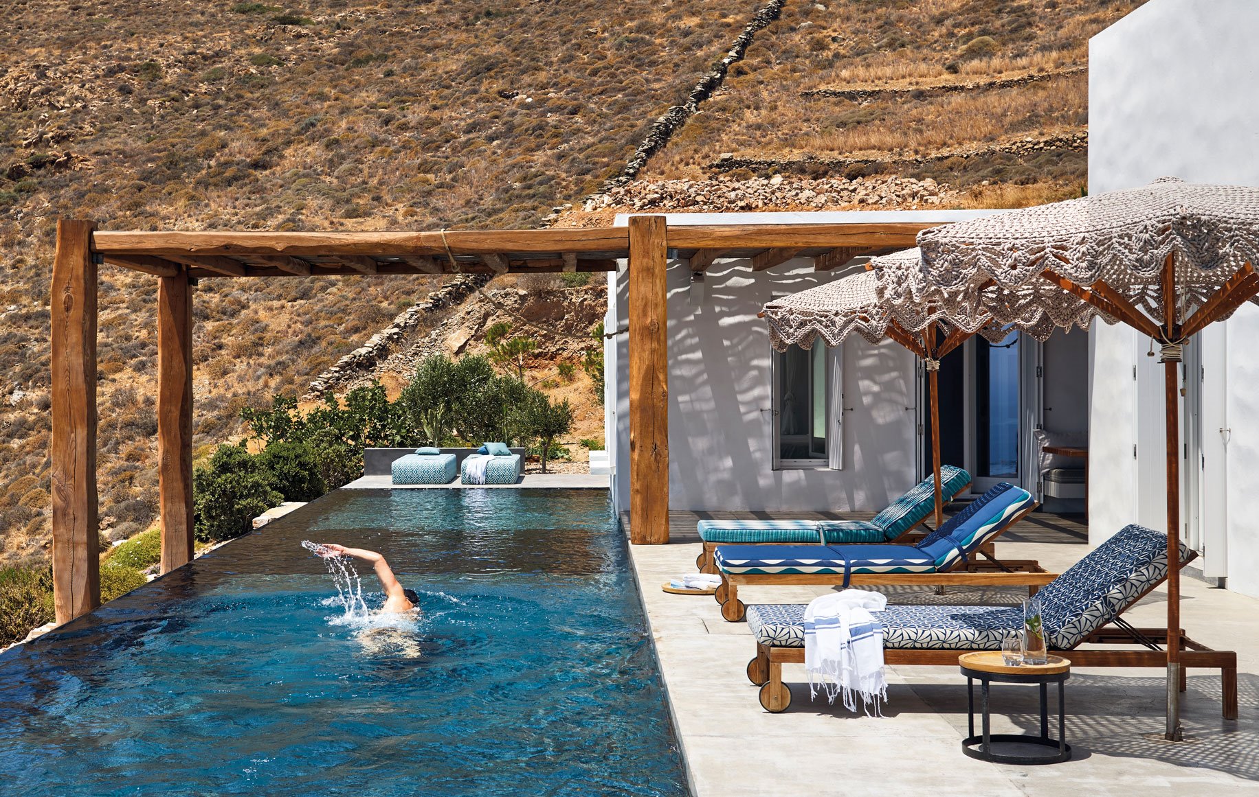 piscina larga