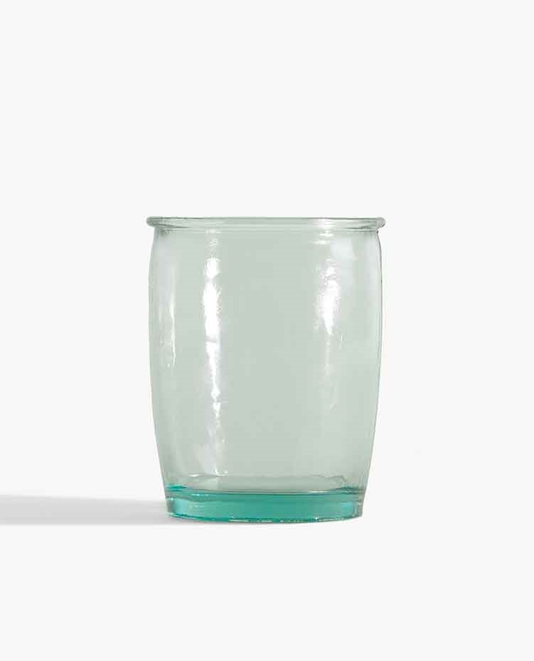 jarron-pequeño-de-vidrio-reciclado de Zara Home