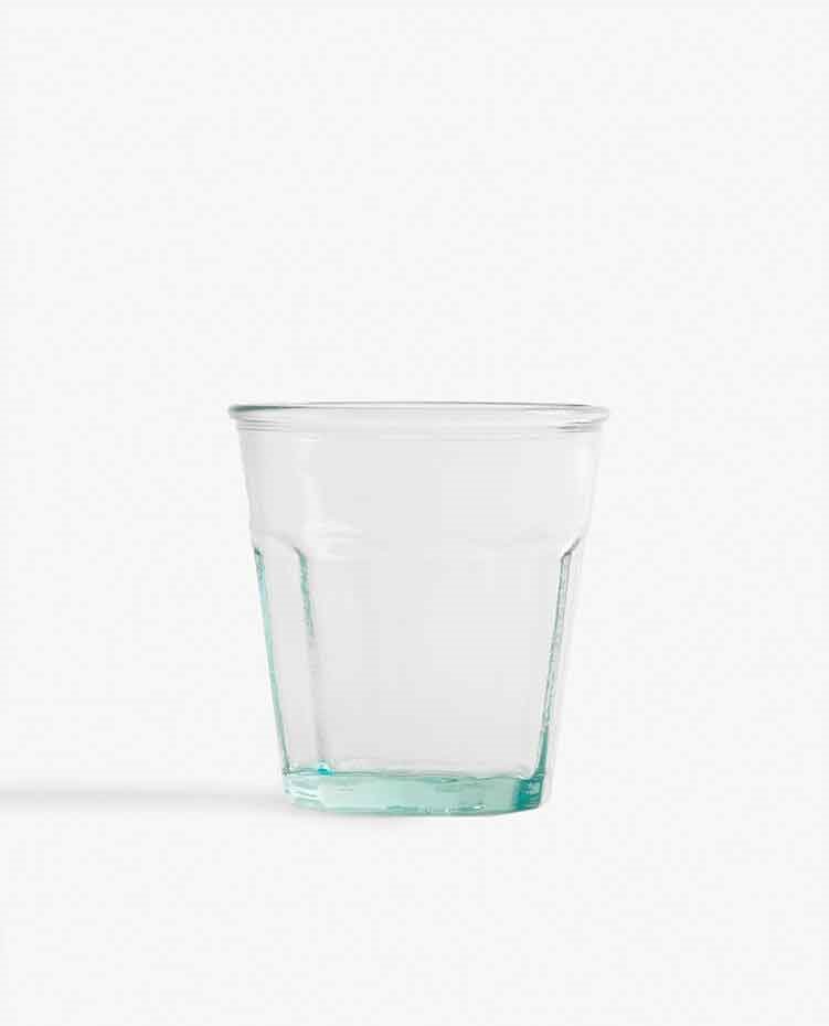 vasos-de-vidrio-reciclado de Zara Home