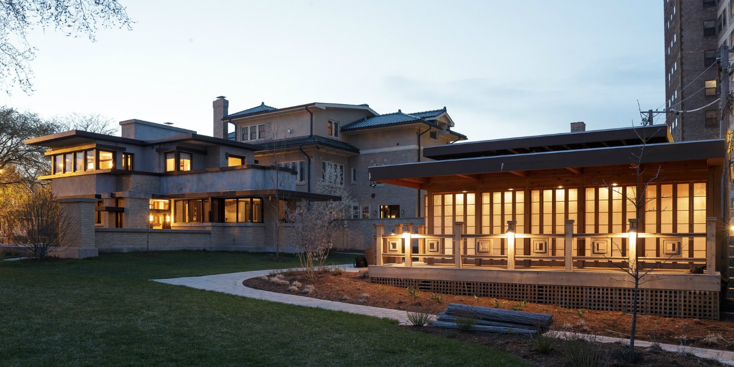 Emil Bach House de Frank Lloyd Wright, Chicago (Estados Unidos)