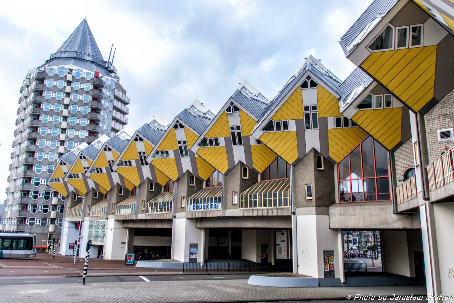 Las Casas Cúbicas de Piet Blom, Rotterdam (Países Bajos)