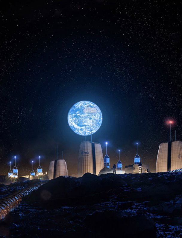 Así será la arquitectura (según los grandes arquitectos) cuando vivamos en otros planetas