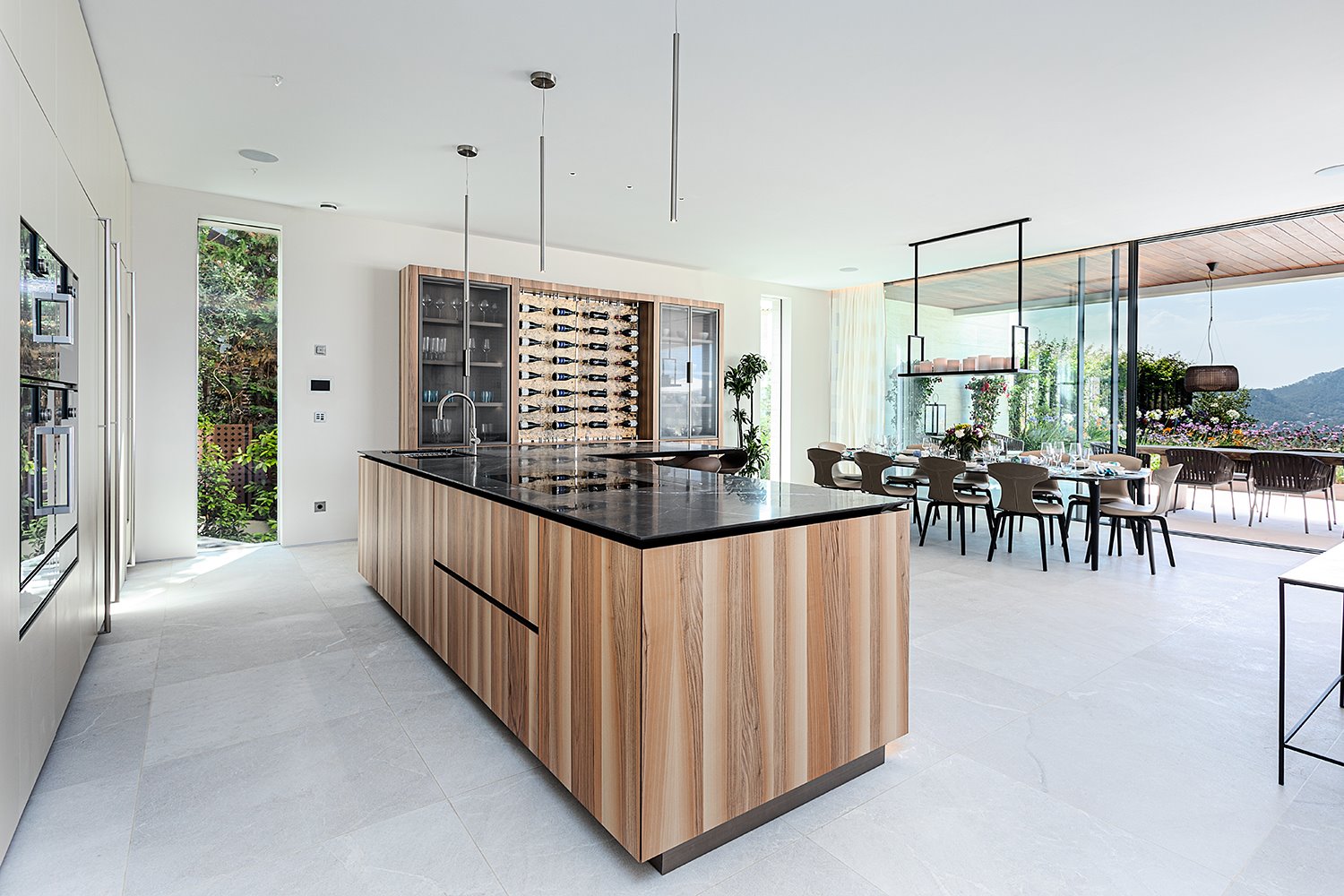casa infinity port andratx cocina isla