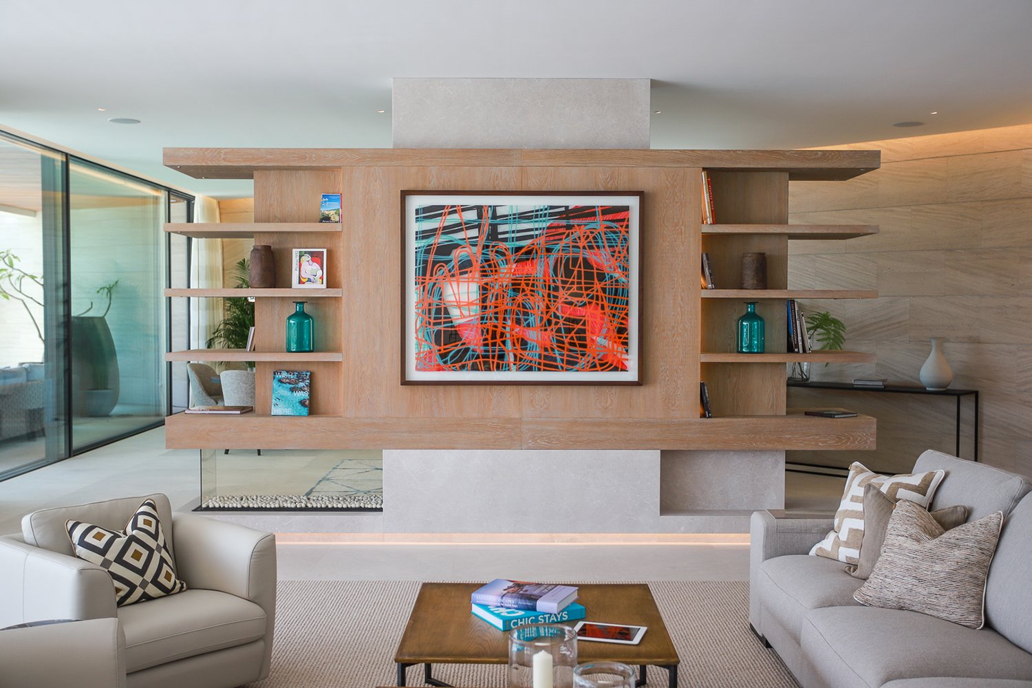 casa infinity port andratx salón arte