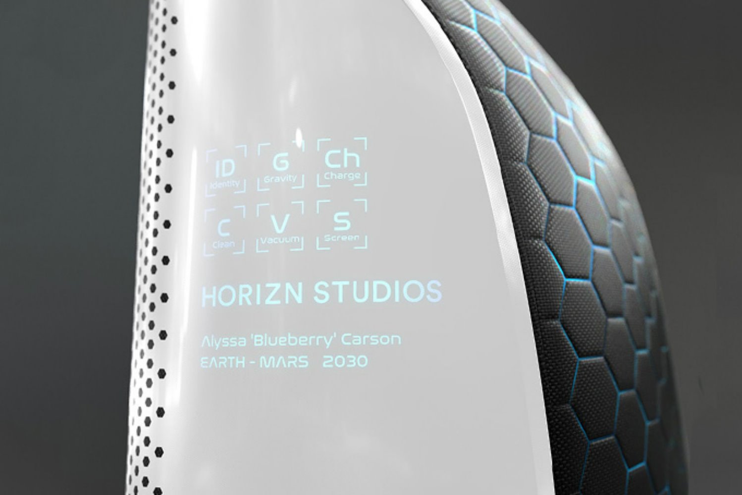maleta espacial de Horizn studios