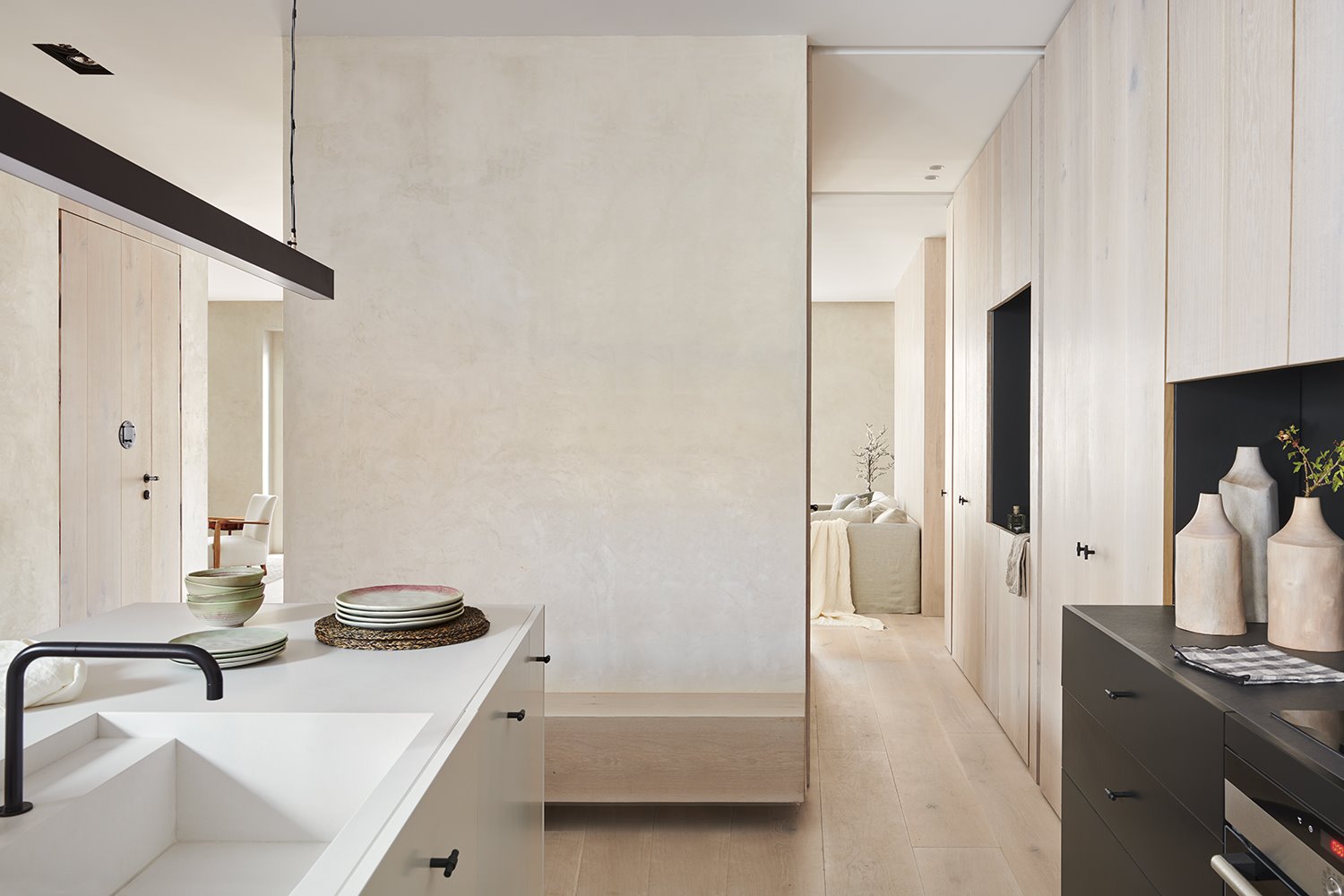 casa Esquinza cocina distribucion