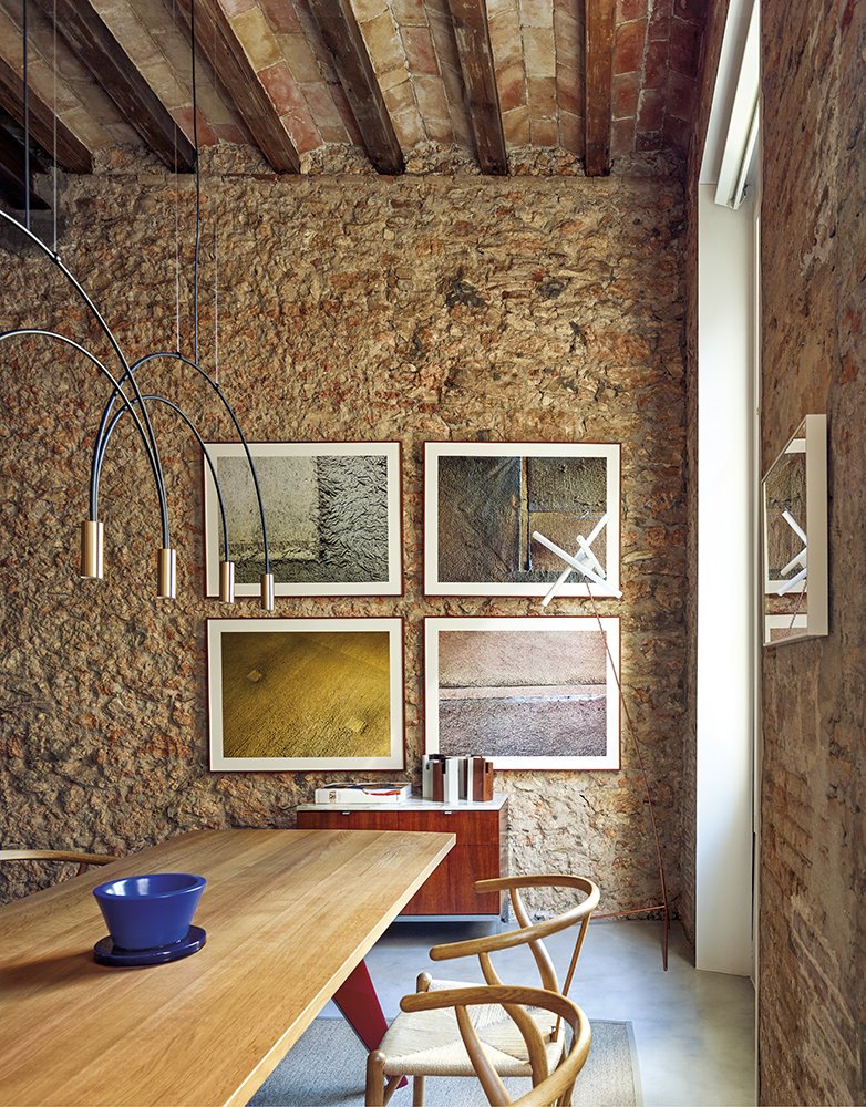 casa rardo architects pared de piedra boveda arte