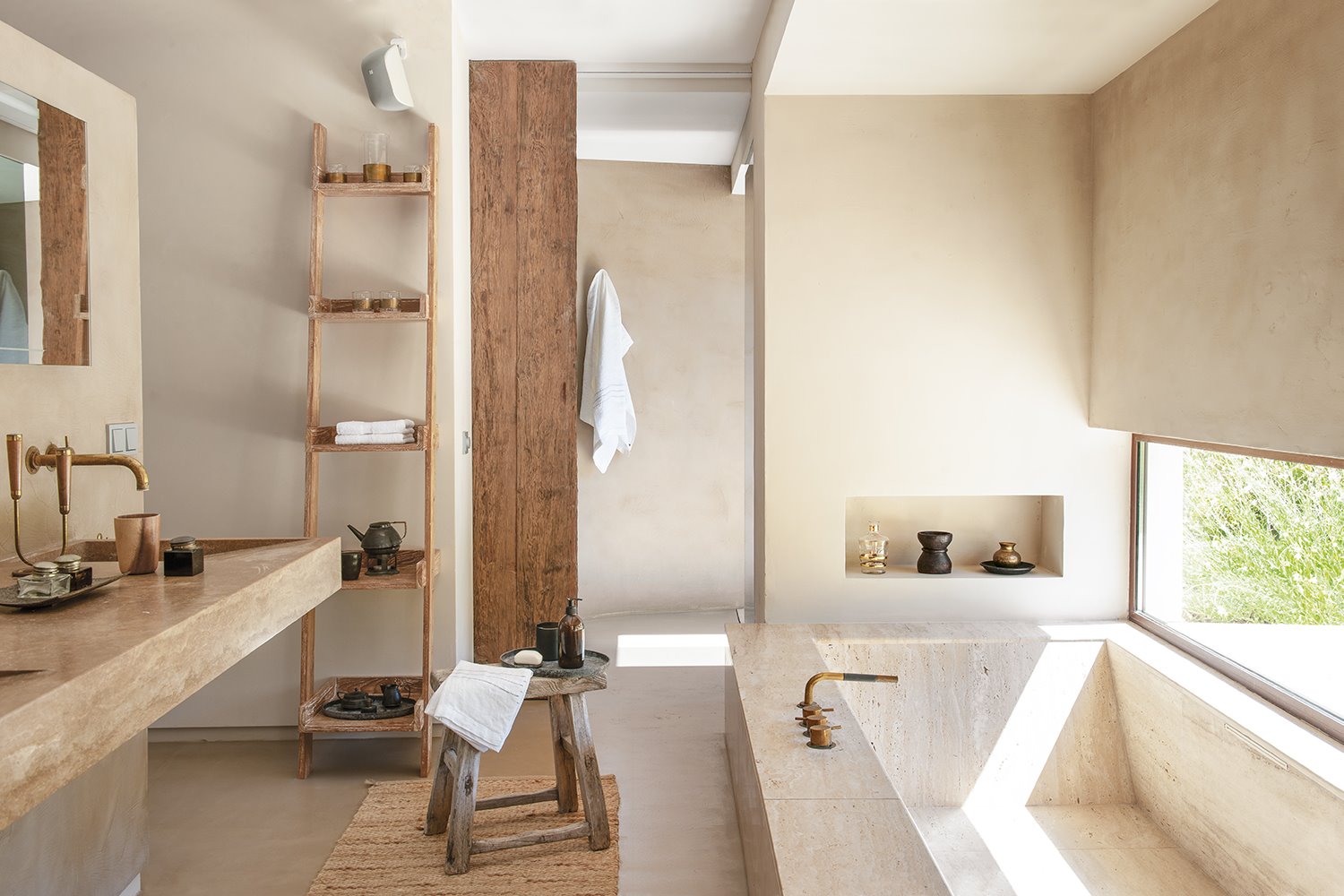 casa jairo arquitecto baño bañera