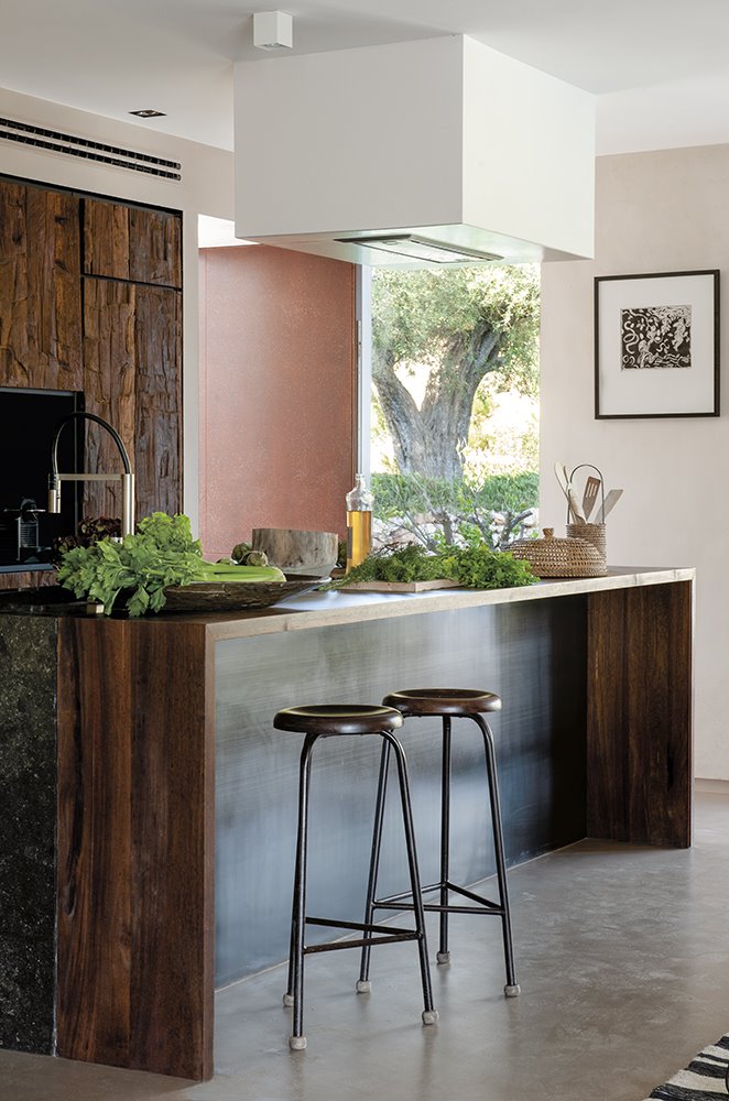 casa jairo arquitecto cocina con office