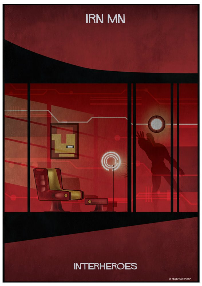 Interheroes, de Federico Babina: Iron Man