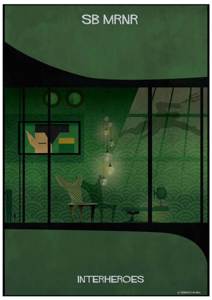 Casa de Namor El Sub-Marinero, de Federico Babina. 