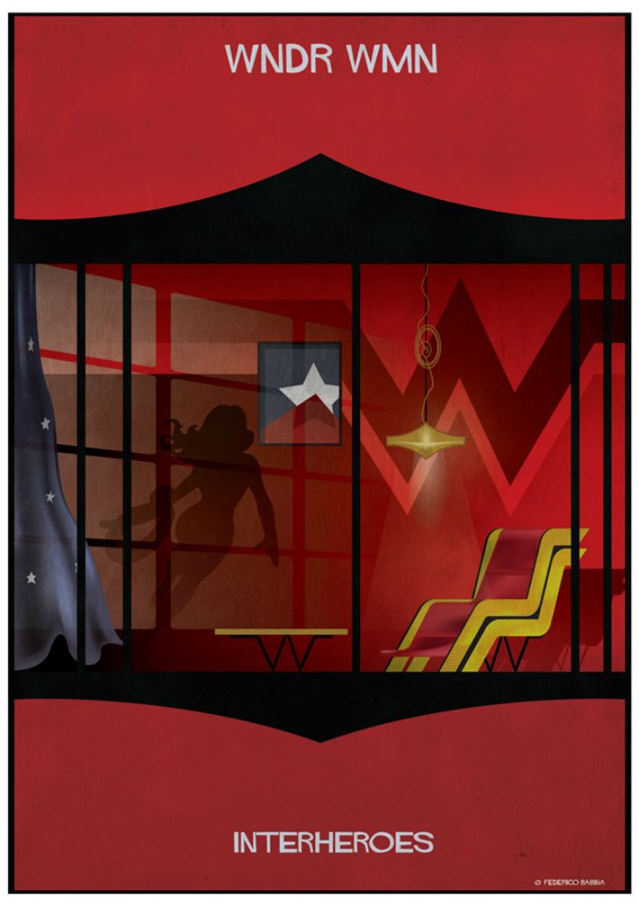 Casa de Wonder Woman, de Federico Babina. 