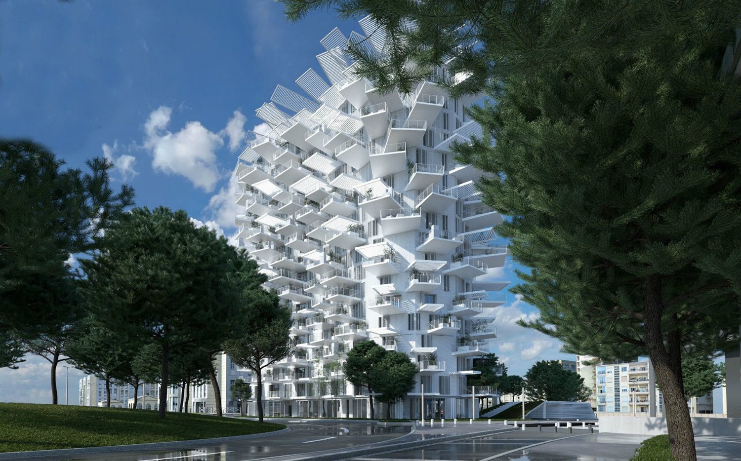 L' Arbre Blanc en Montpellier. 
